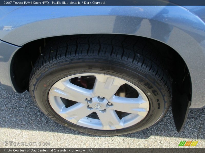 Pacific Blue Metallic / Dark Charcoal 2007 Toyota RAV4 Sport 4WD