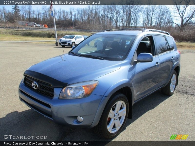 Pacific Blue Metallic / Dark Charcoal 2007 Toyota RAV4 Sport 4WD