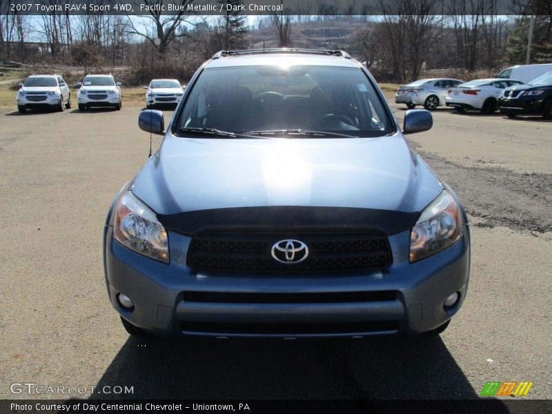 Pacific Blue Metallic / Dark Charcoal 2007 Toyota RAV4 Sport 4WD
