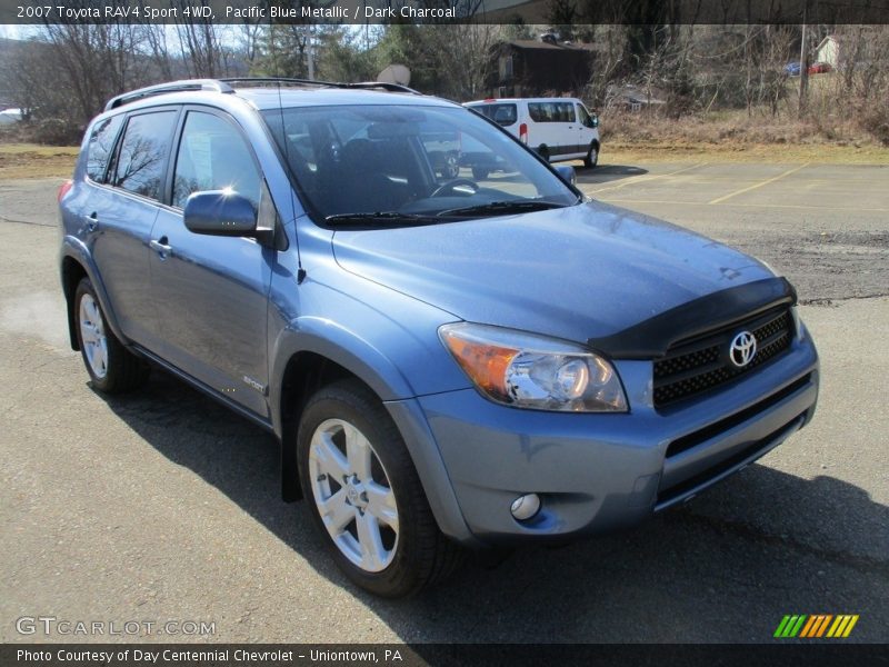Pacific Blue Metallic / Dark Charcoal 2007 Toyota RAV4 Sport 4WD