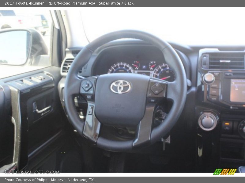 Super White / Black 2017 Toyota 4Runner TRD Off-Road Premium 4x4