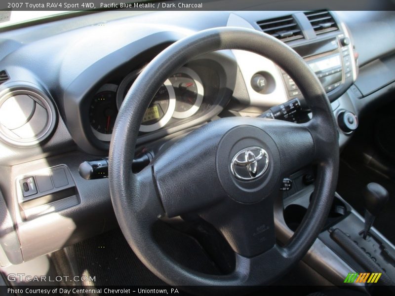 Pacific Blue Metallic / Dark Charcoal 2007 Toyota RAV4 Sport 4WD