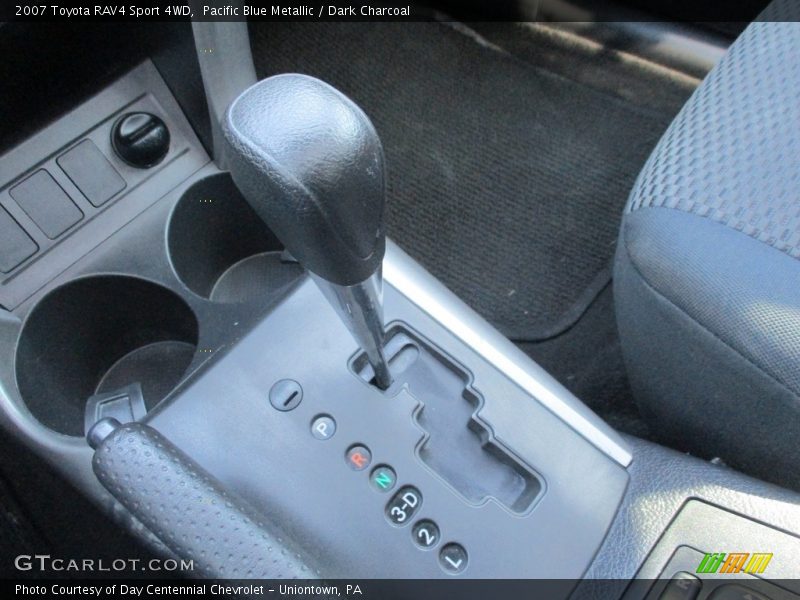 Pacific Blue Metallic / Dark Charcoal 2007 Toyota RAV4 Sport 4WD