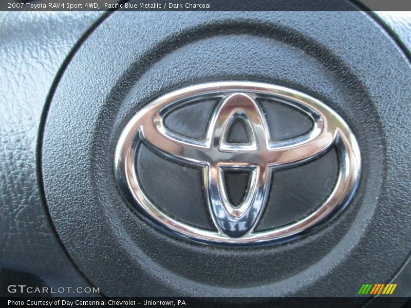 Pacific Blue Metallic / Dark Charcoal 2007 Toyota RAV4 Sport 4WD