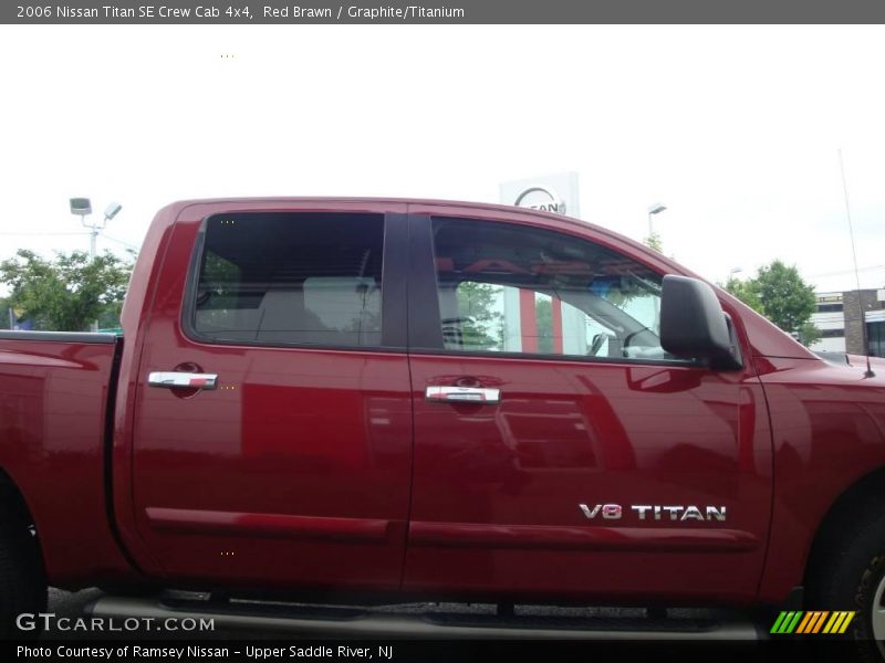 Red Brawn / Graphite/Titanium 2006 Nissan Titan SE Crew Cab 4x4