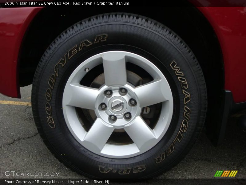 Red Brawn / Graphite/Titanium 2006 Nissan Titan SE Crew Cab 4x4