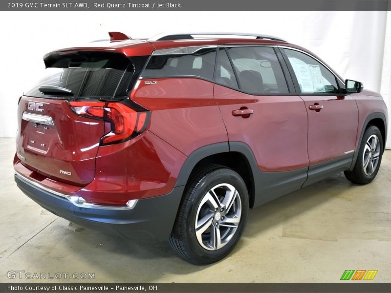 Red Quartz Tintcoat / Jet Black 2019 GMC Terrain SLT AWD