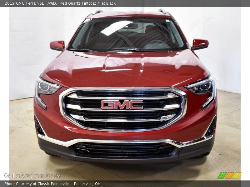 Red Quartz Tintcoat / Jet Black 2019 GMC Terrain SLT AWD