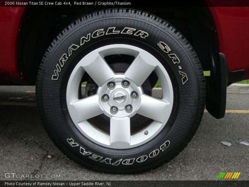 Red Brawn / Graphite/Titanium 2006 Nissan Titan SE Crew Cab 4x4