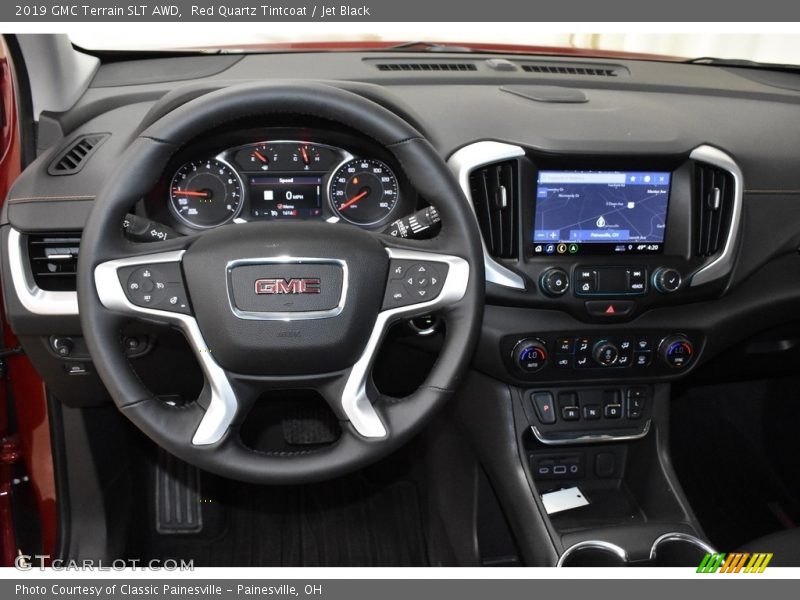 Red Quartz Tintcoat / Jet Black 2019 GMC Terrain SLT AWD
