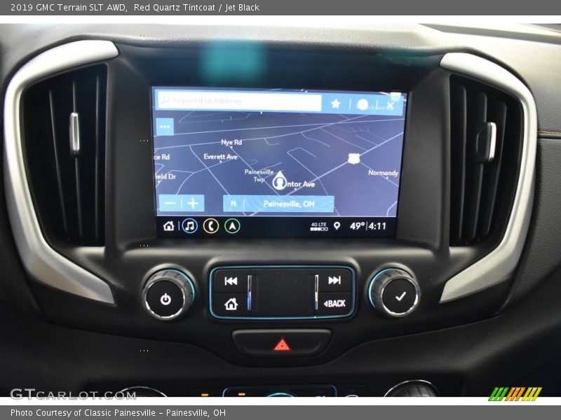 Red Quartz Tintcoat / Jet Black 2019 GMC Terrain SLT AWD