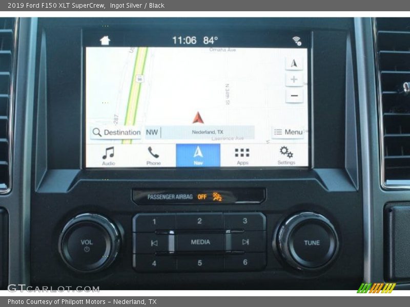 Ingot Silver / Black 2019 Ford F150 XLT SuperCrew