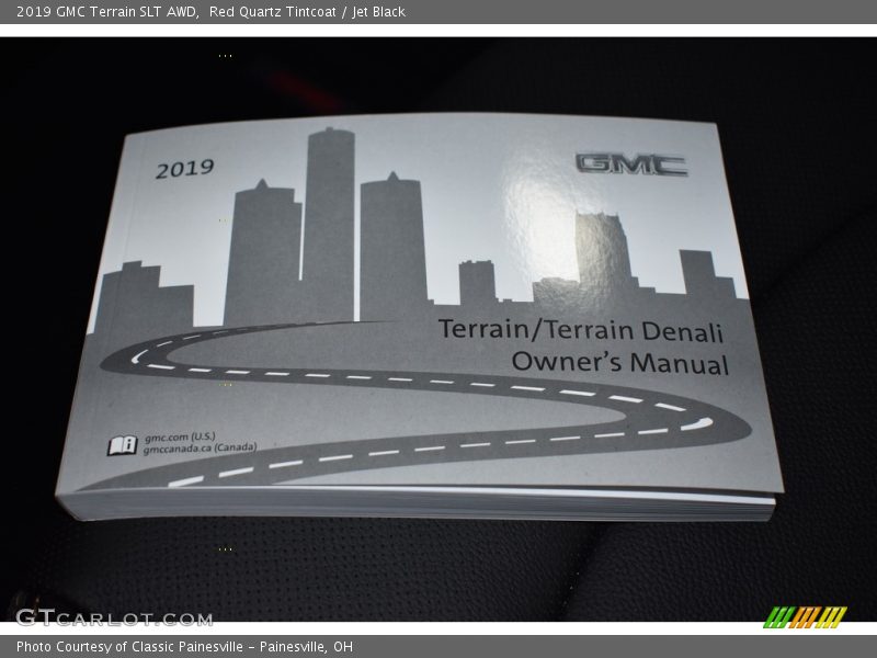 Red Quartz Tintcoat / Jet Black 2019 GMC Terrain SLT AWD