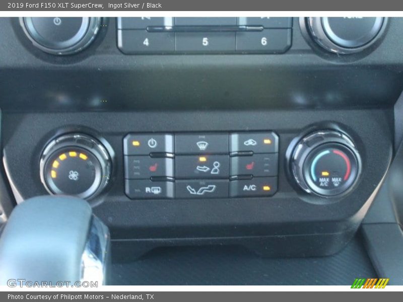 Ingot Silver / Black 2019 Ford F150 XLT SuperCrew