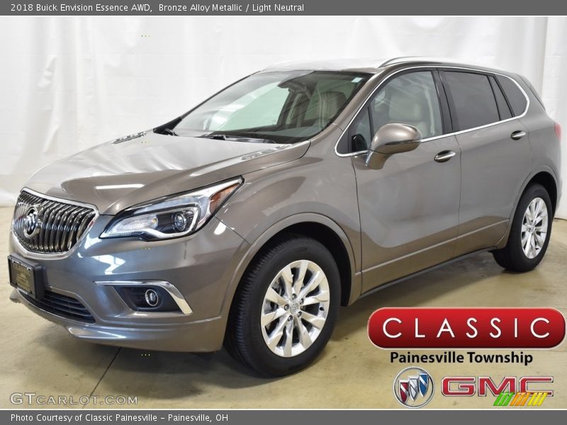 Bronze Alloy Metallic / Light Neutral 2018 Buick Envision Essence AWD