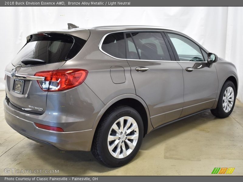 Bronze Alloy Metallic / Light Neutral 2018 Buick Envision Essence AWD