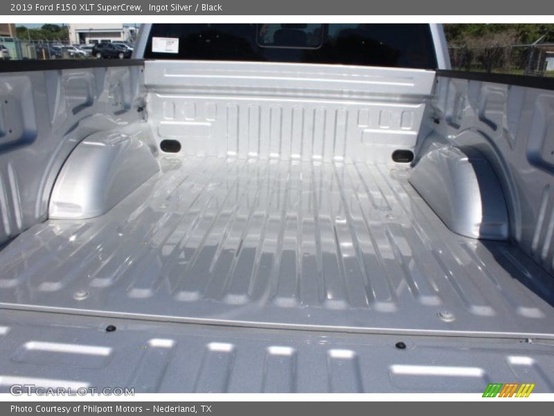 Ingot Silver / Black 2019 Ford F150 XLT SuperCrew