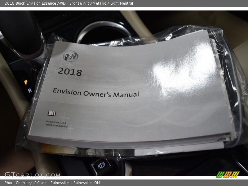 Bronze Alloy Metallic / Light Neutral 2018 Buick Envision Essence AWD
