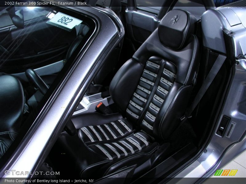  2002 360 Spider F1 Black Interior