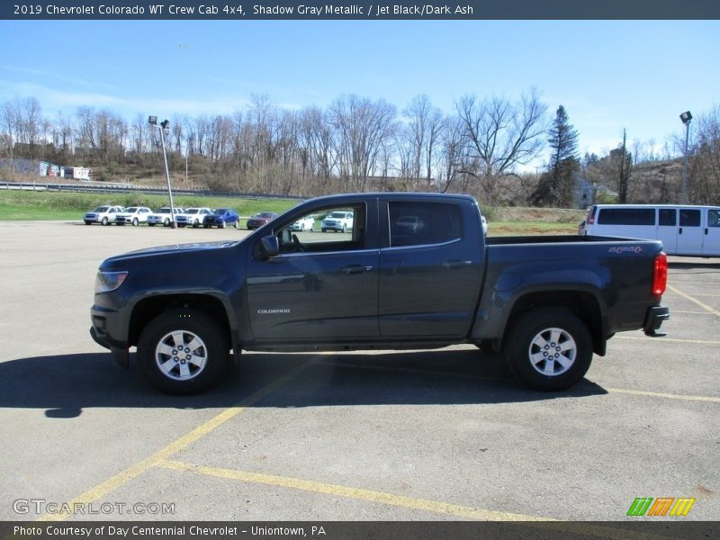 Shadow Gray Metallic / Jet Black/Dark Ash 2019 Chevrolet Colorado WT Crew Cab 4x4