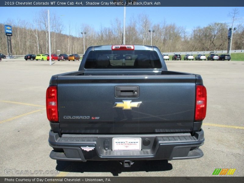 Shadow Gray Metallic / Jet Black/Dark Ash 2019 Chevrolet Colorado WT Crew Cab 4x4