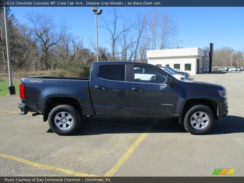 Shadow Gray Metallic / Jet Black/Dark Ash 2019 Chevrolet Colorado WT Crew Cab 4x4