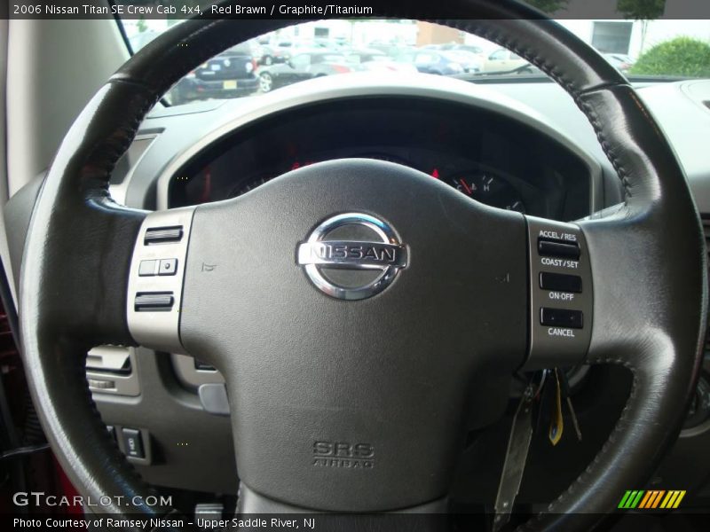 Red Brawn / Graphite/Titanium 2006 Nissan Titan SE Crew Cab 4x4