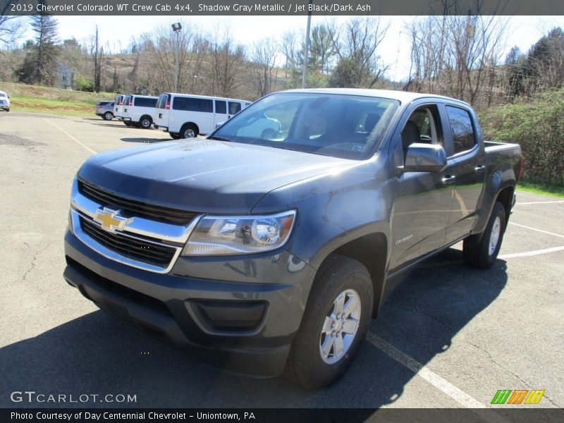 Shadow Gray Metallic / Jet Black/Dark Ash 2019 Chevrolet Colorado WT Crew Cab 4x4