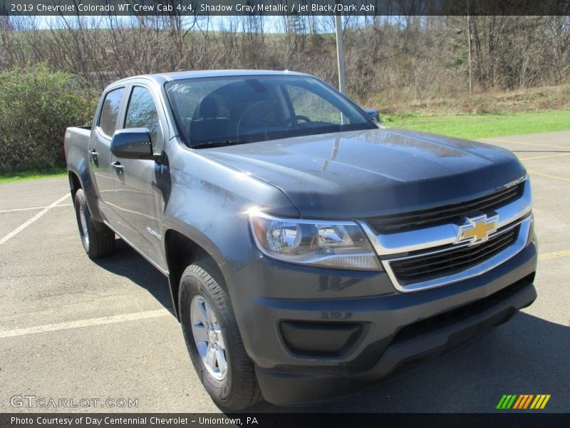 Shadow Gray Metallic / Jet Black/Dark Ash 2019 Chevrolet Colorado WT Crew Cab 4x4