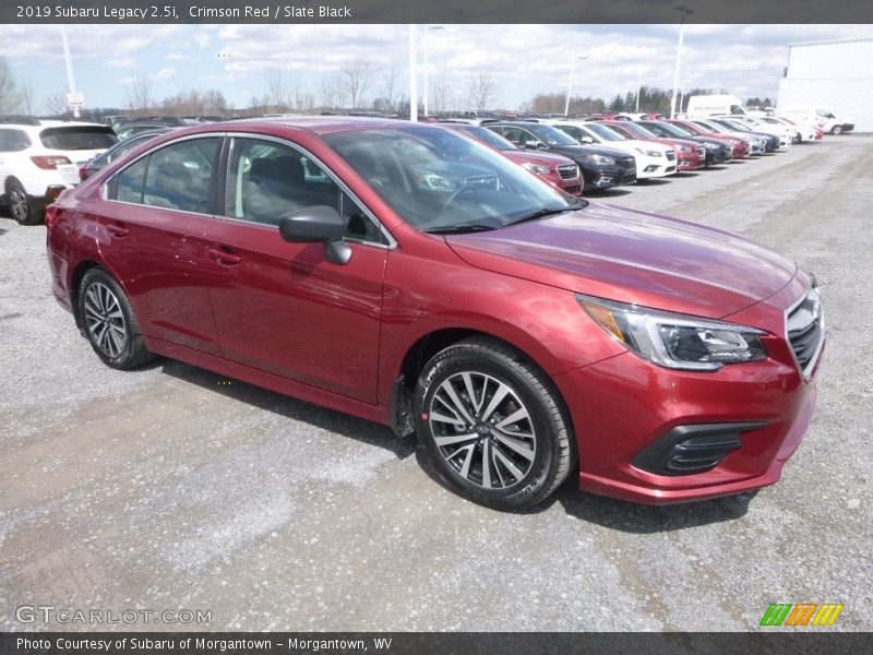 Crimson Red / Slate Black 2019 Subaru Legacy 2.5i