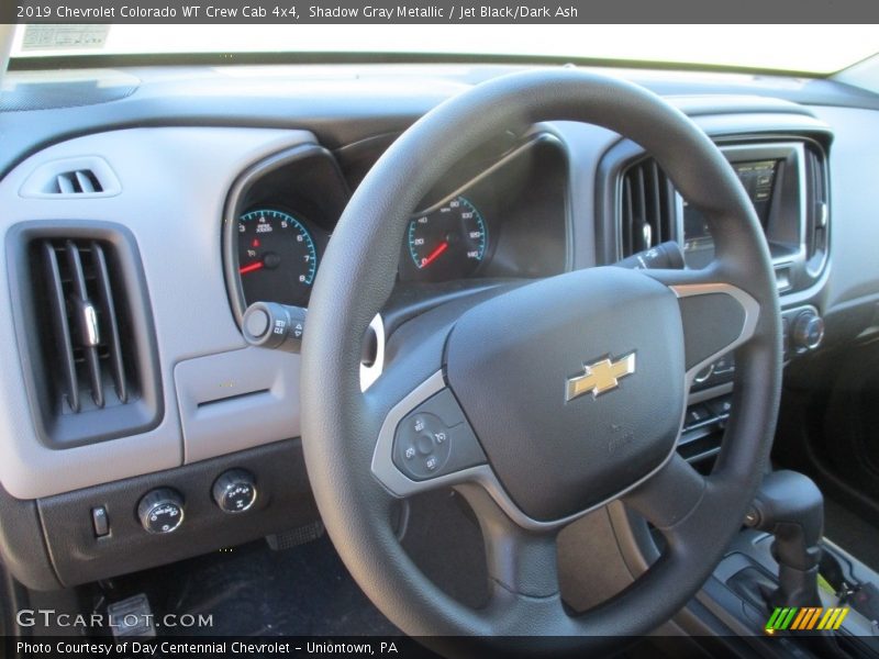Shadow Gray Metallic / Jet Black/Dark Ash 2019 Chevrolet Colorado WT Crew Cab 4x4