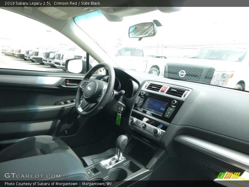 Crimson Red / Slate Black 2019 Subaru Legacy 2.5i