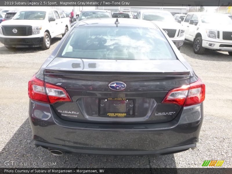 Magnetite Gray Metallic / Two-Tone Gray 2019 Subaru Legacy 2.5i Sport