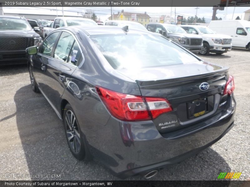 Magnetite Gray Metallic / Two-Tone Gray 2019 Subaru Legacy 2.5i Sport