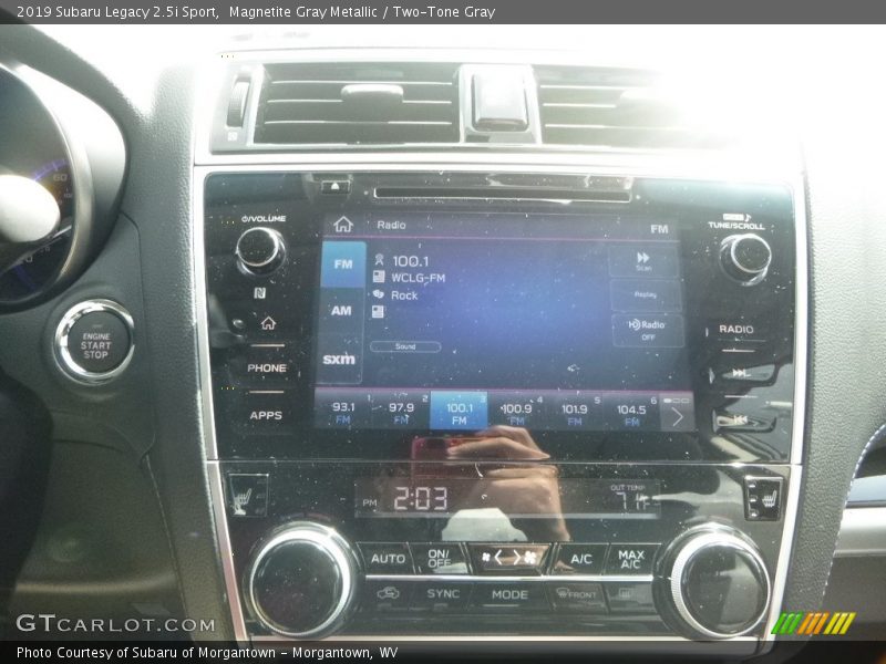 Magnetite Gray Metallic / Two-Tone Gray 2019 Subaru Legacy 2.5i Sport