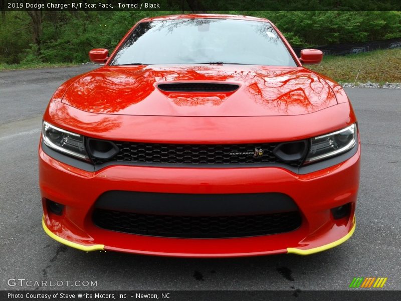 Torred / Black 2019 Dodge Charger R/T Scat Pack