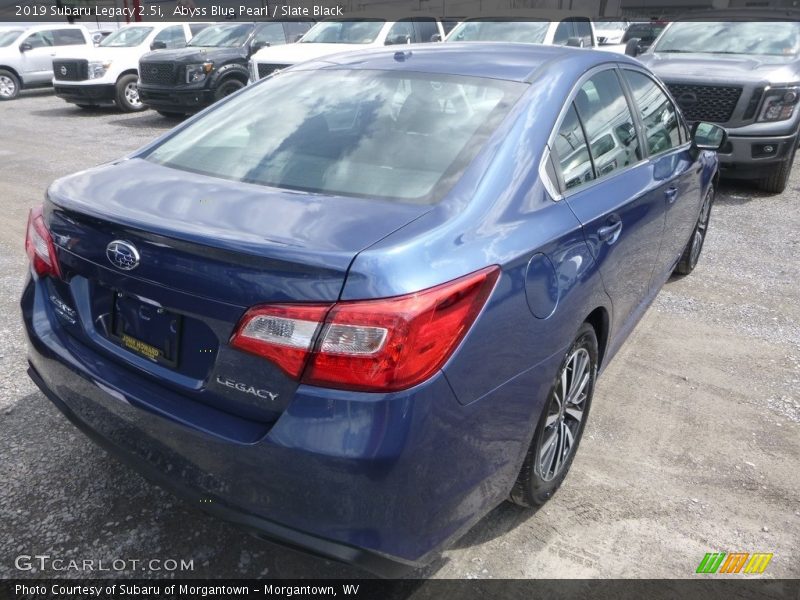 Abyss Blue Pearl / Slate Black 2019 Subaru Legacy 2.5i