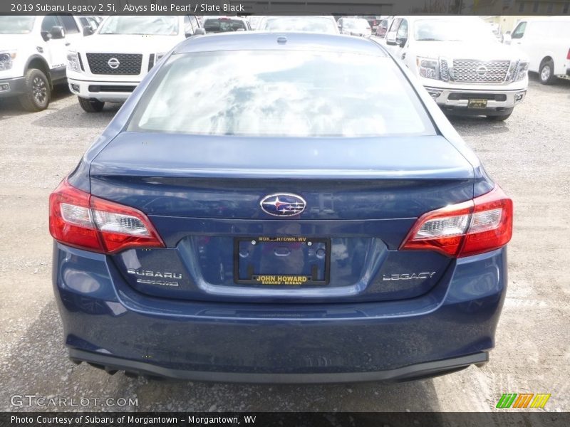 Abyss Blue Pearl / Slate Black 2019 Subaru Legacy 2.5i