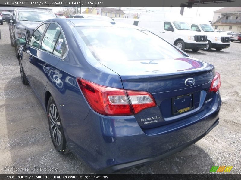 Abyss Blue Pearl / Slate Black 2019 Subaru Legacy 2.5i