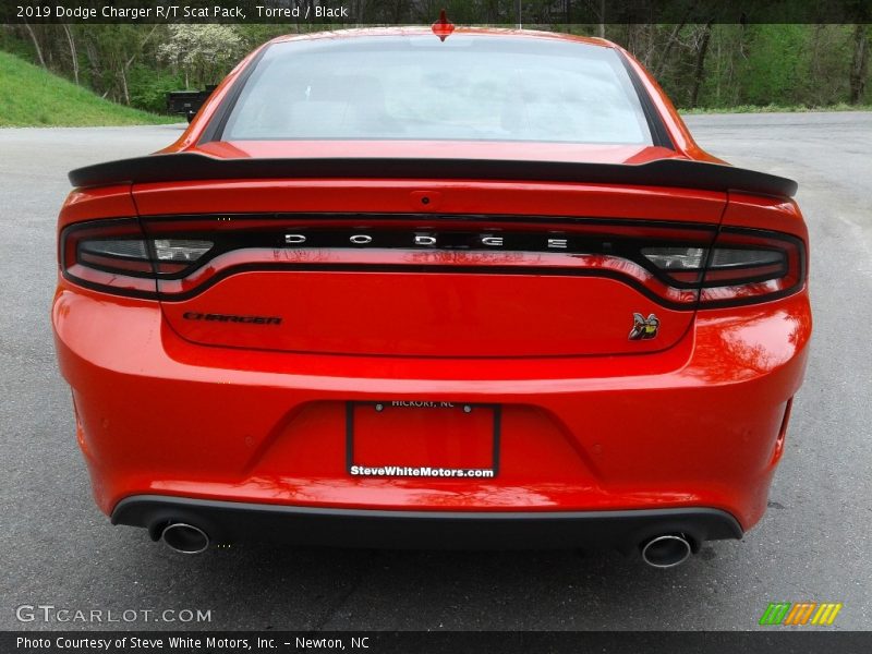 Torred / Black 2019 Dodge Charger R/T Scat Pack