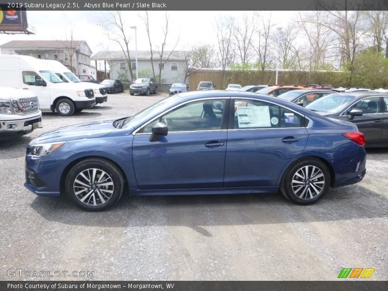 Abyss Blue Pearl / Slate Black 2019 Subaru Legacy 2.5i