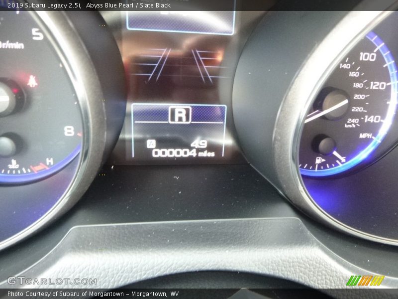 Abyss Blue Pearl / Slate Black 2019 Subaru Legacy 2.5i