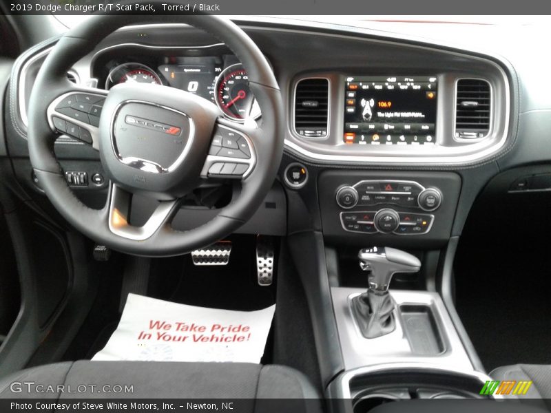 Dashboard of 2019 Charger R/T Scat Pack