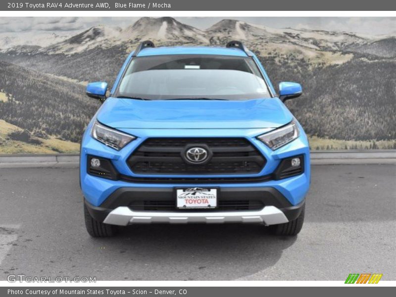 Blue Flame / Mocha 2019 Toyota RAV4 Adventure AWD