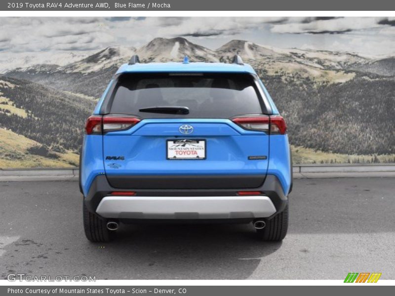 Blue Flame / Mocha 2019 Toyota RAV4 Adventure AWD