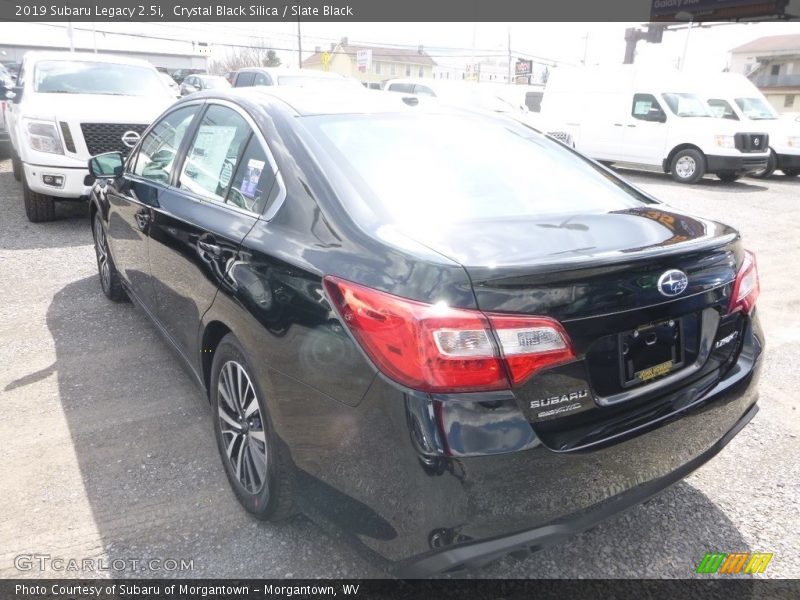 Crystal Black Silica / Slate Black 2019 Subaru Legacy 2.5i