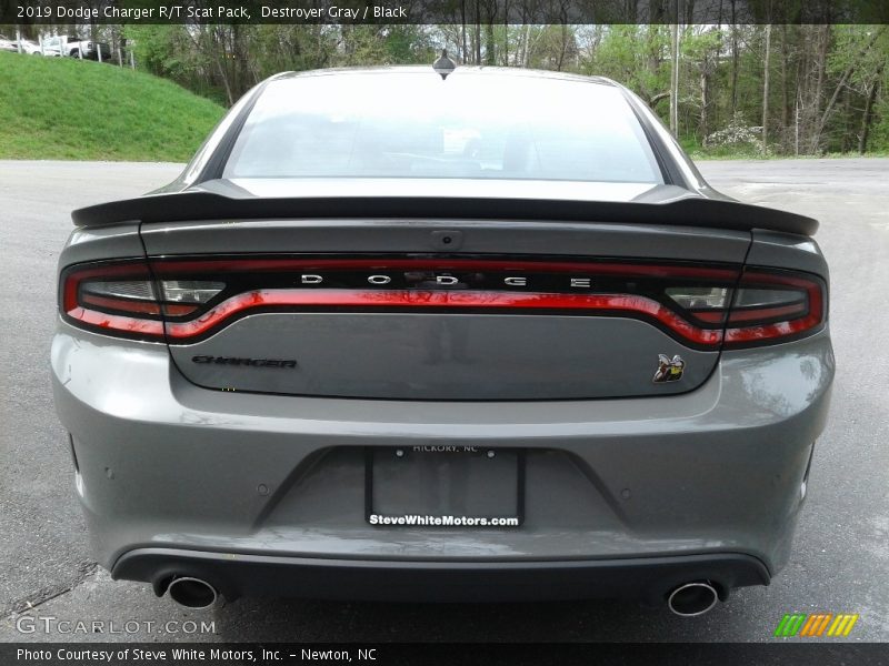 Destroyer Gray / Black 2019 Dodge Charger R/T Scat Pack