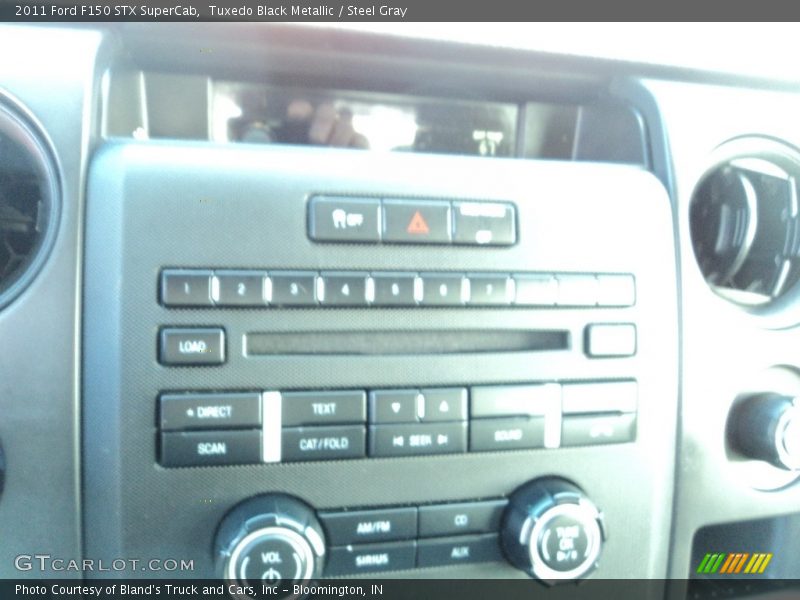Tuxedo Black Metallic / Steel Gray 2011 Ford F150 STX SuperCab