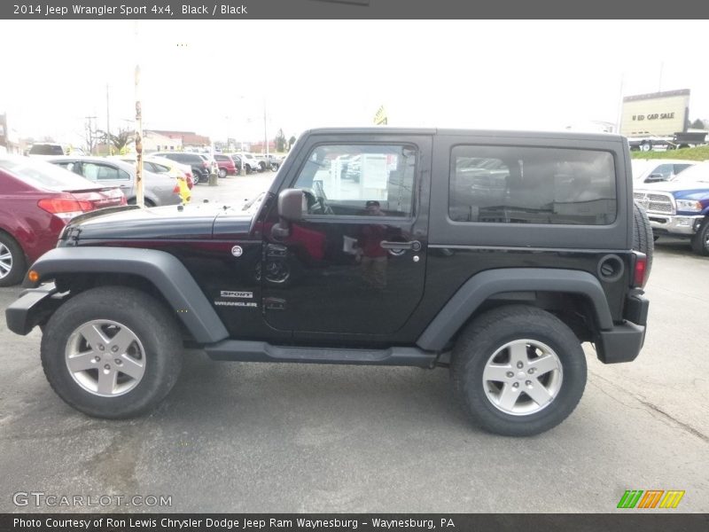 Black / Black 2014 Jeep Wrangler Sport 4x4