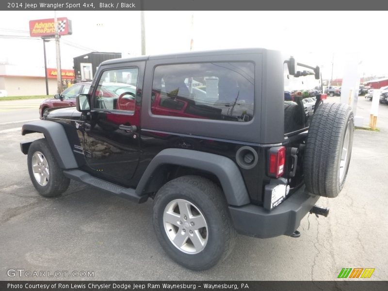 Black / Black 2014 Jeep Wrangler Sport 4x4